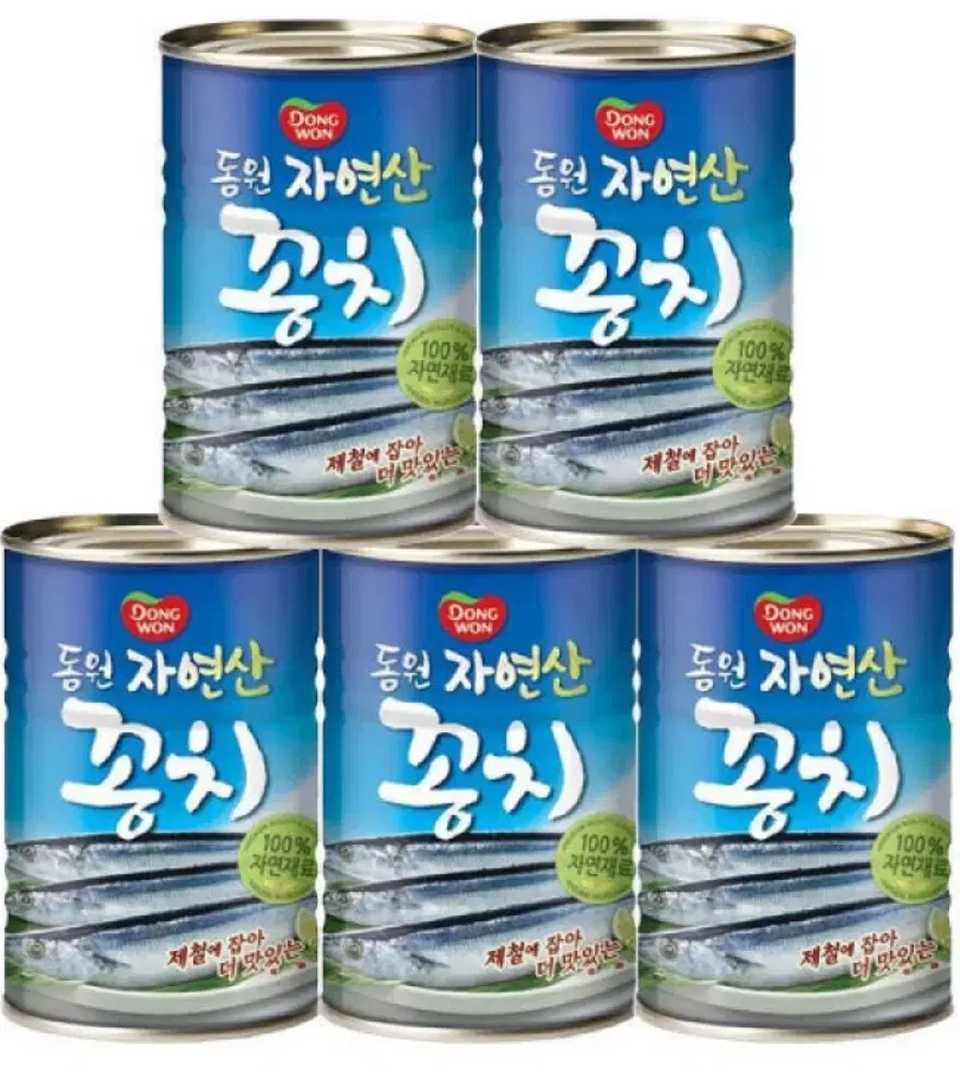 [무료배송] 동원 꽁치 300g 5캔 통조림