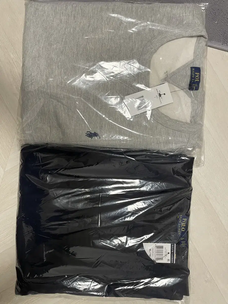 [Genuine] Polo Ralph Lauren Bomber Jacket Navy/Grey XL