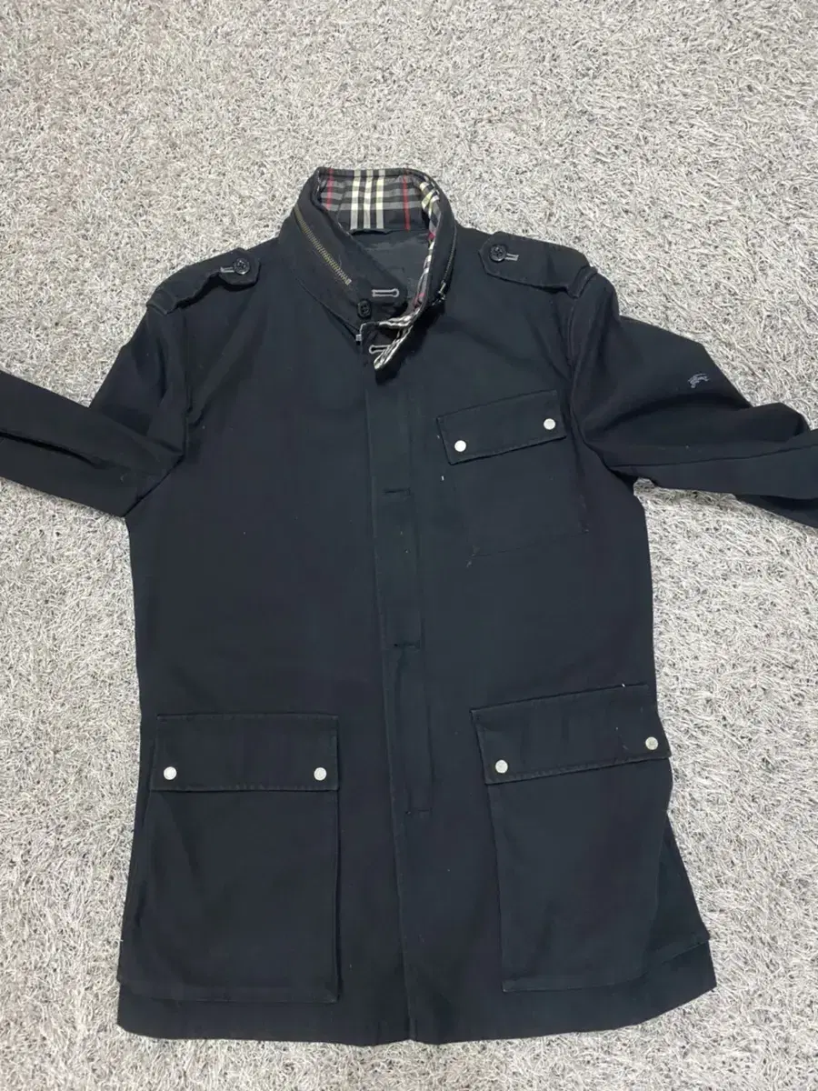 Genuine Burberry Black Belle Jacket 