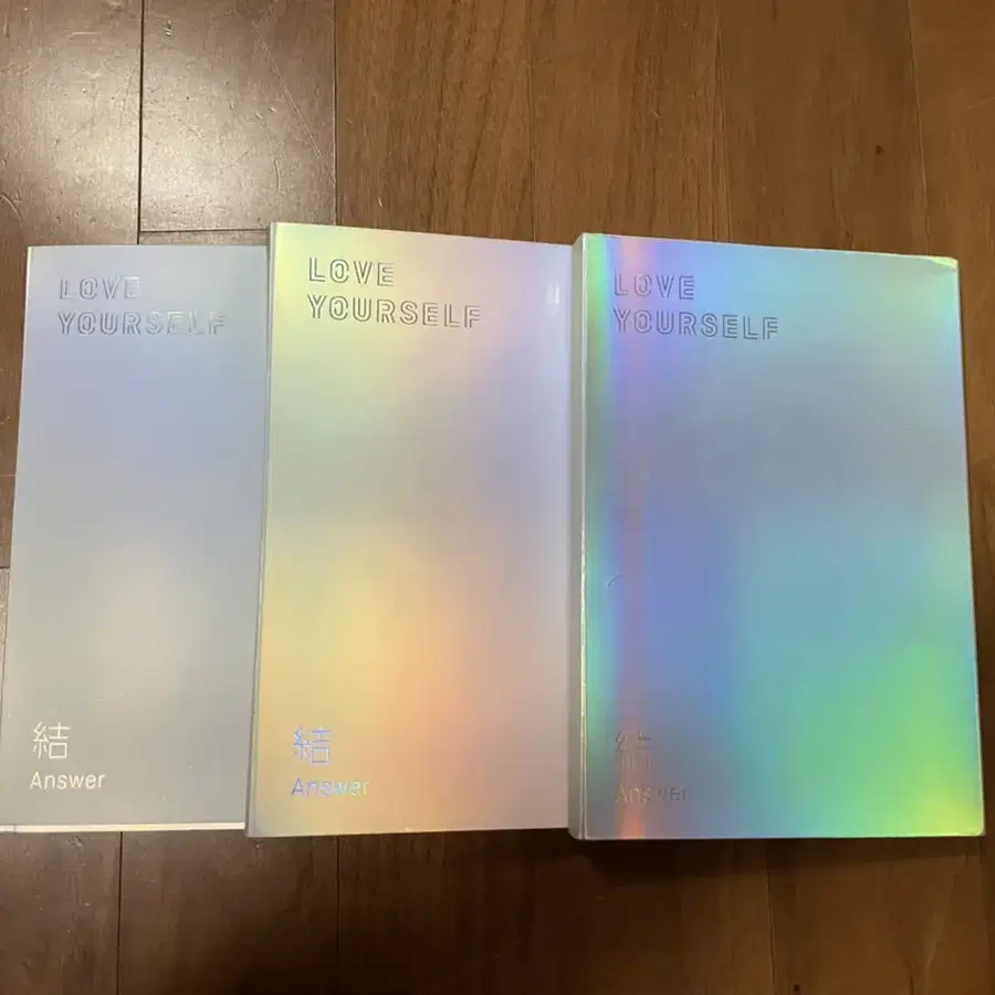 bts 방탄소년단 love yourself 앨범 낱개 혹은 세트로 팝니다