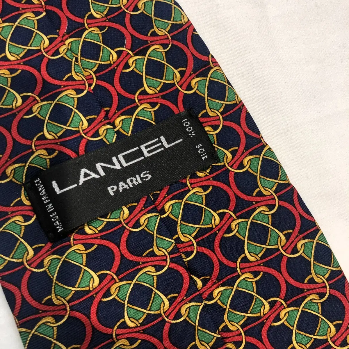 lancel 란셀 패턴 넥타이