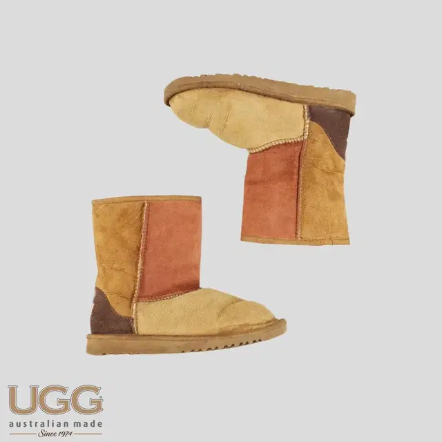 UGG 어그 스웨이드 브릭 오렌지 브라운톤 이너플리스 어그부츠 SIZE