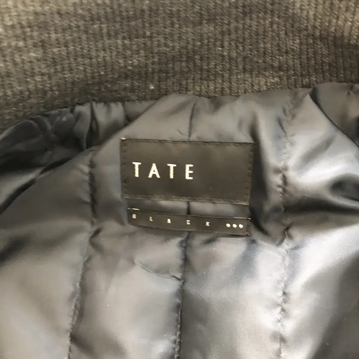 TATE 남자 코트 두번입음