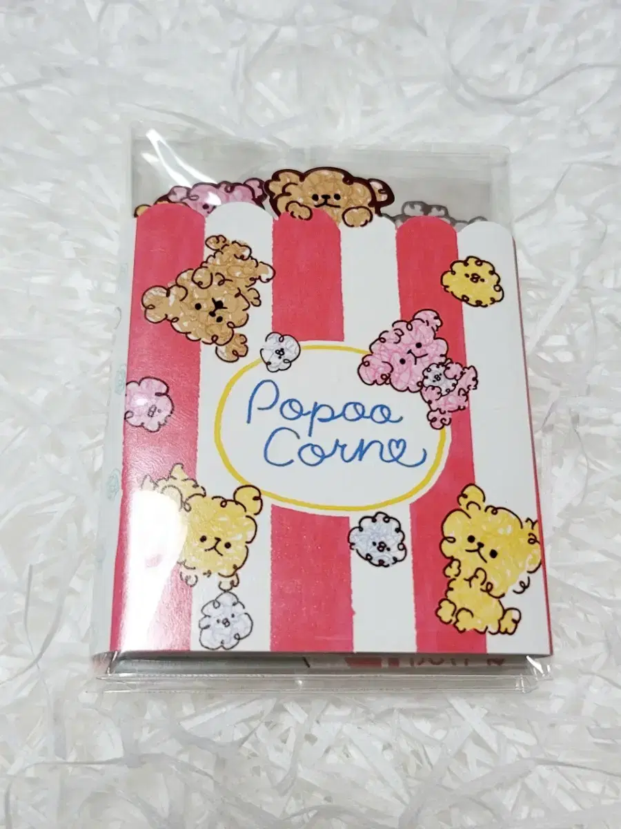 [Unsealed] Mindwave-shaped Popcorn 6 Designs Memo Pad