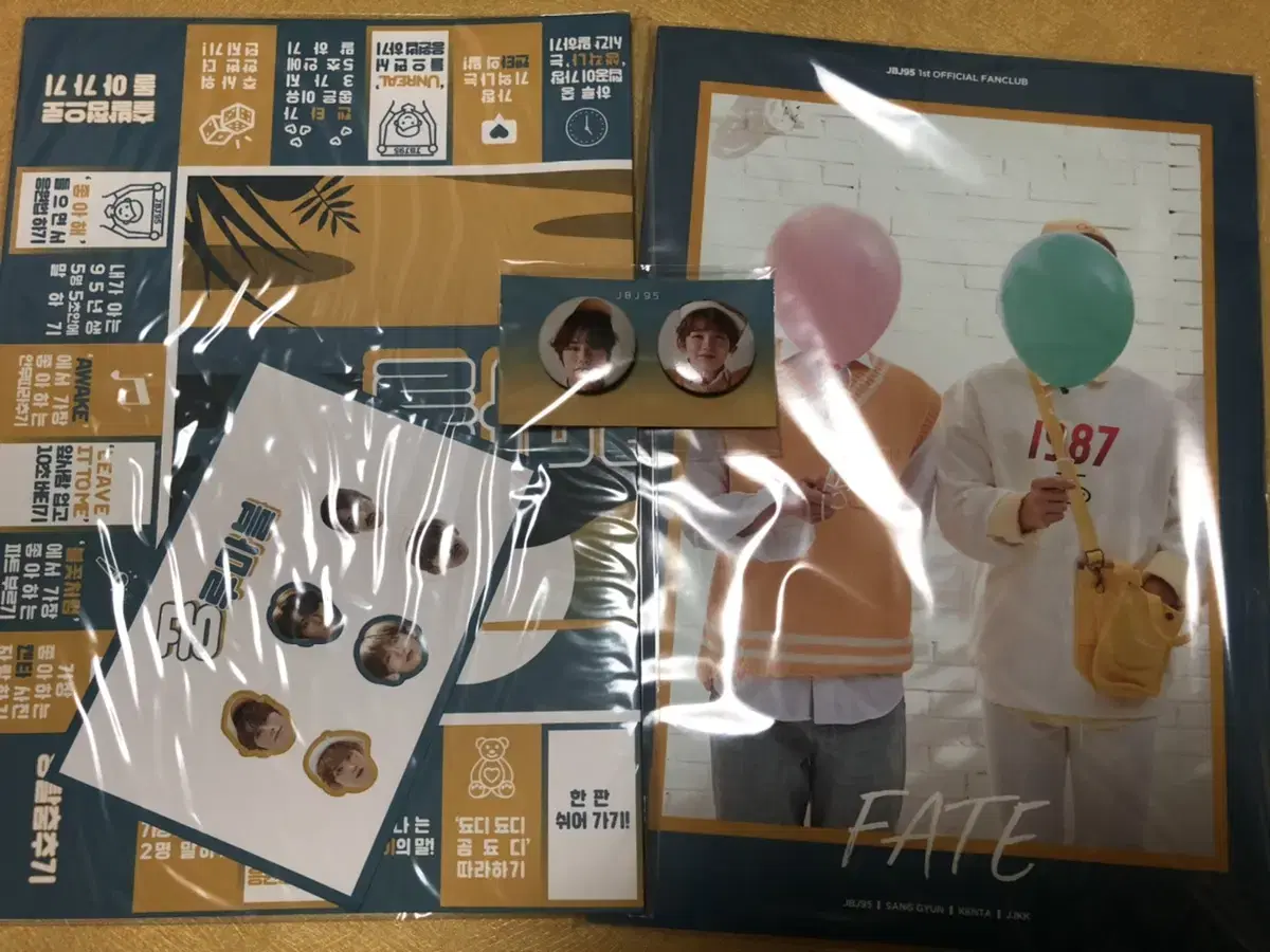 JBJ95 Official Fan Club Pal 1st Generation Kit