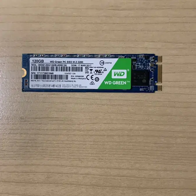 wd green m.2 ssd 120gb