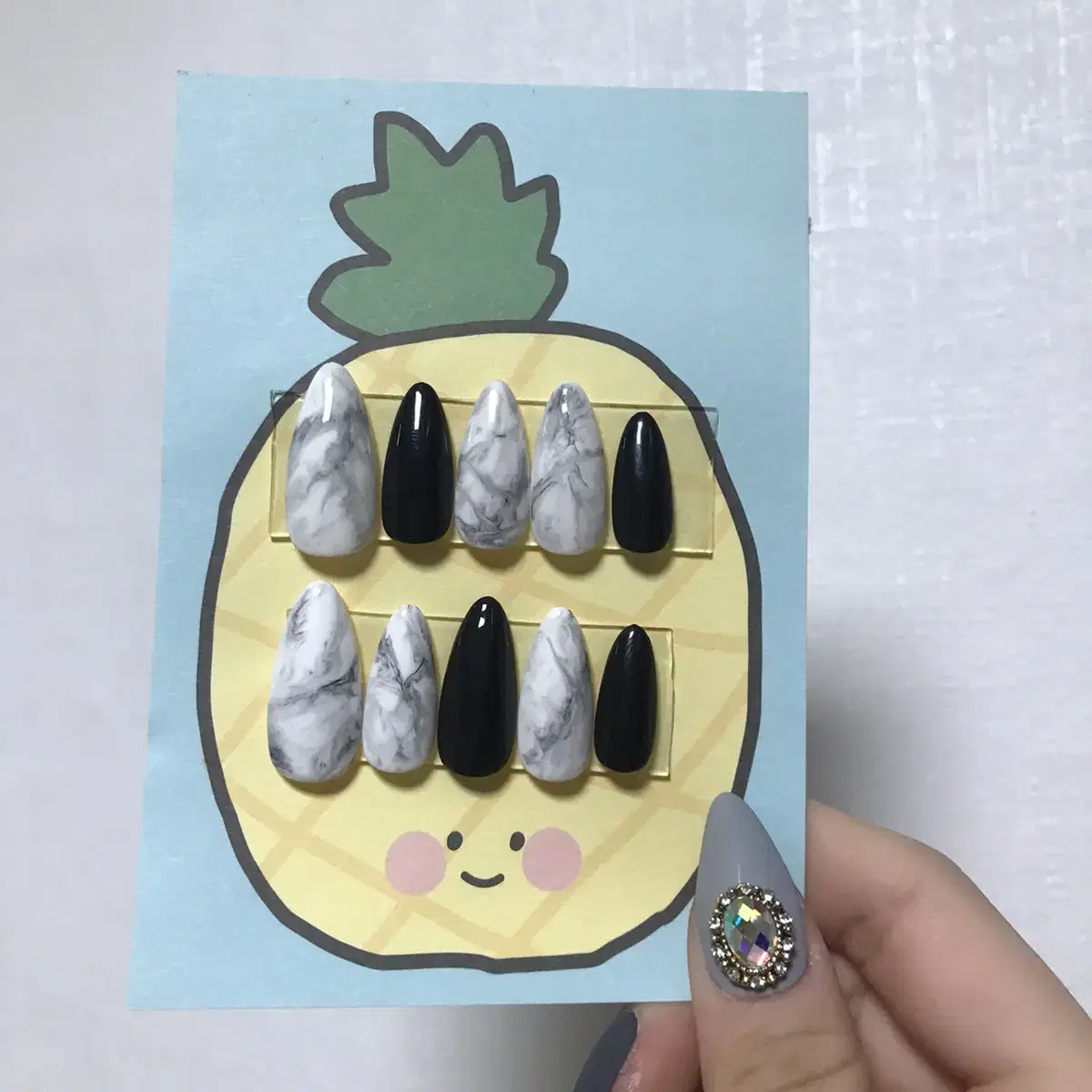 [Marble Nail Tips]