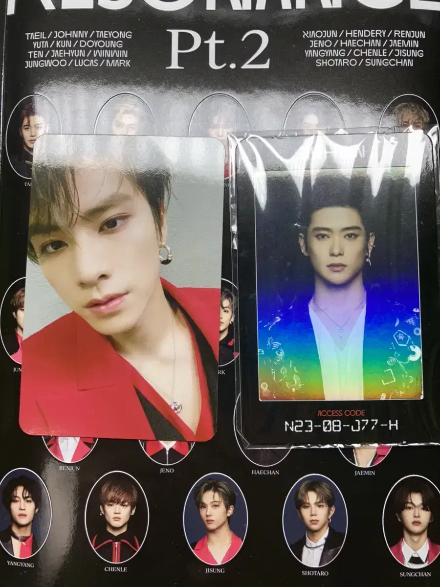 Resonance jaehyun accesscard +xiaojun photocard