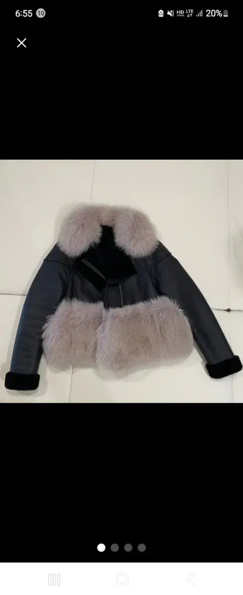 Fox-fur coat