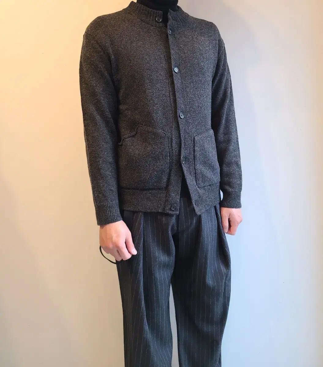 AFDICEGEAR JAPAN Gray cardigan