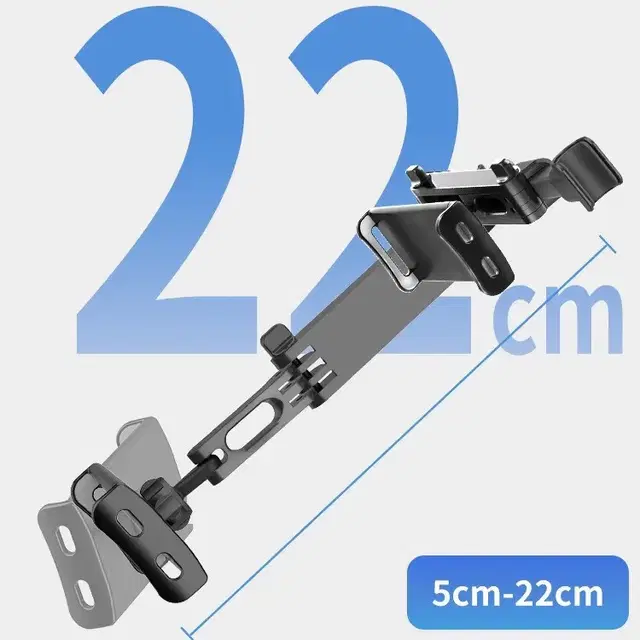 차량 헤드레스트 휴대폰/태블릿 접이식 거치대(새상푸ㅁ)