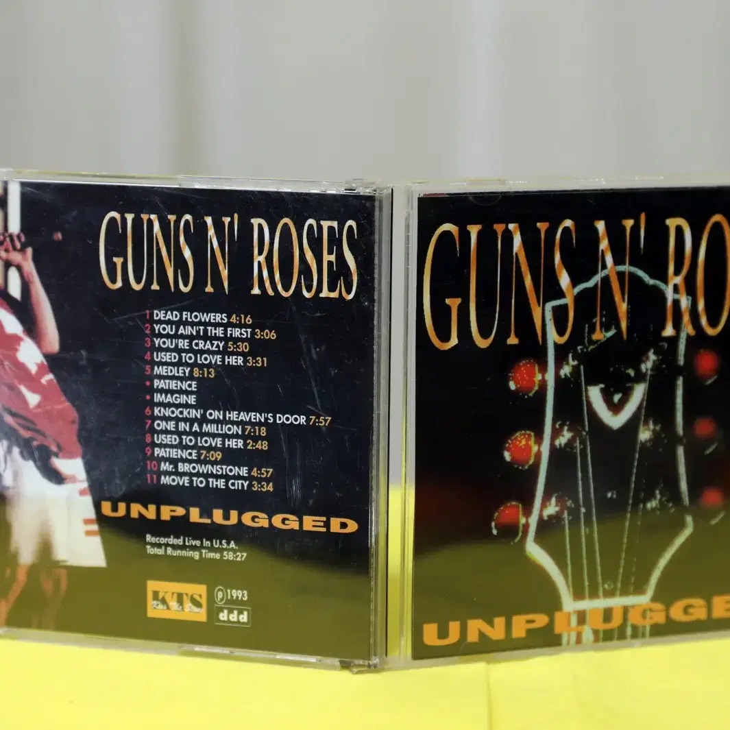 건스앤로지스 Gun's N Roses 휘귀 수입 Bootleg CD