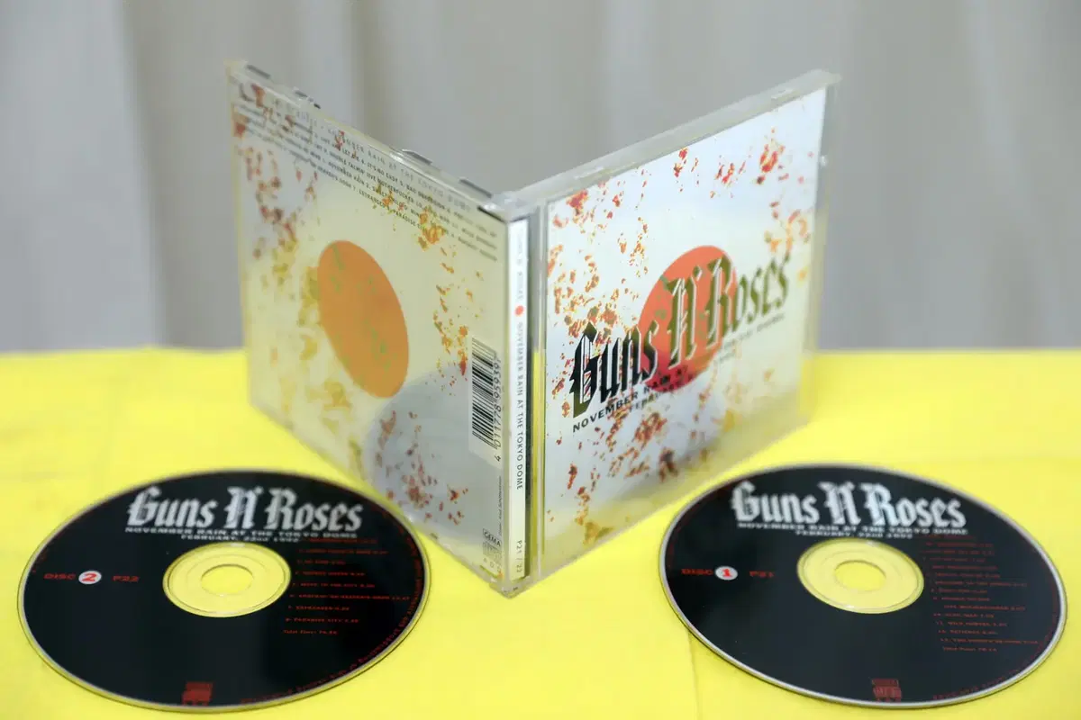 건스앤로지스 Gun's N Roses 휘귀 수입 Bootleg CD