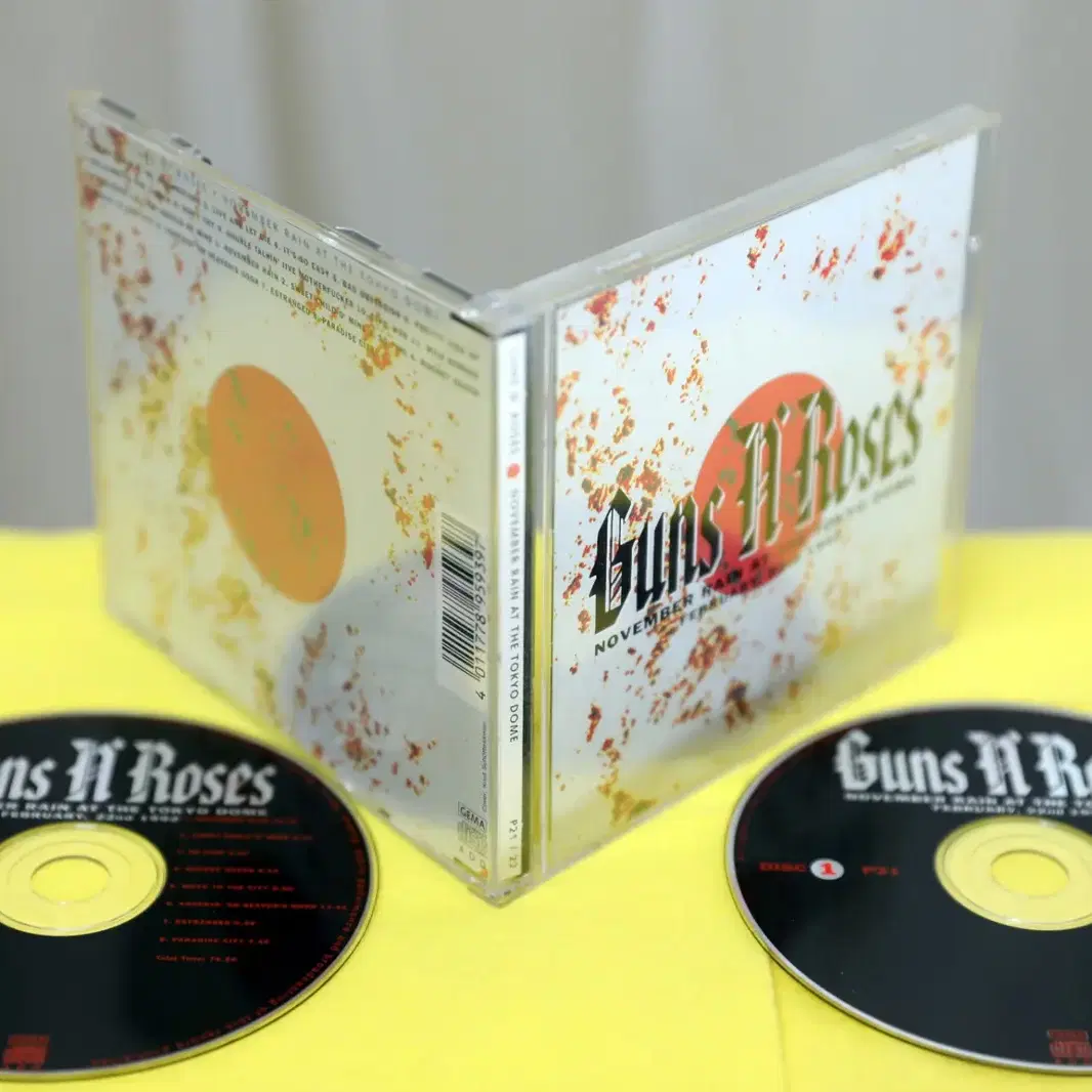 건스앤로지스 Gun's N Roses 휘귀 수입 Bootleg CD