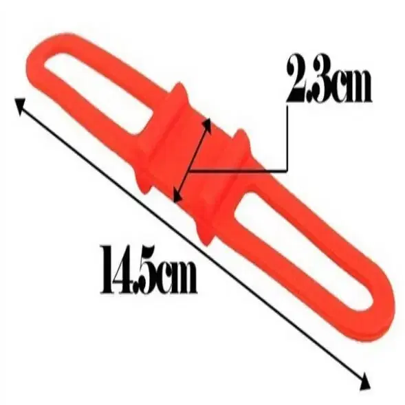 자전거 실리콘 밴드 스트랩 1개