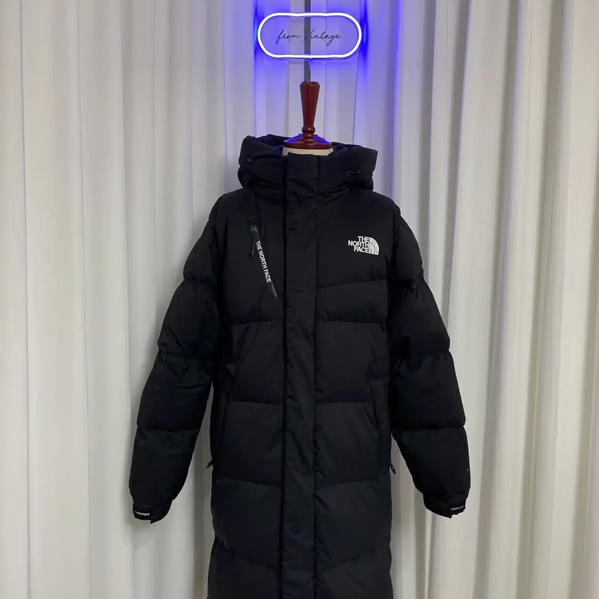 프롬브이 THENORTHFACE 노스페이스 구스다운 롱 (L)