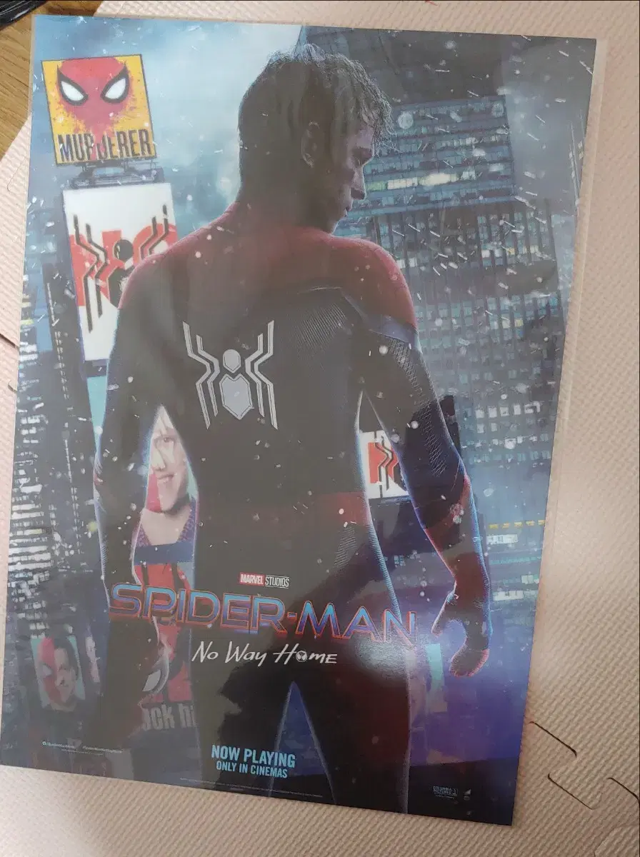 The Movie Spider-Man No Way Home special Live Action A3 poster Sells