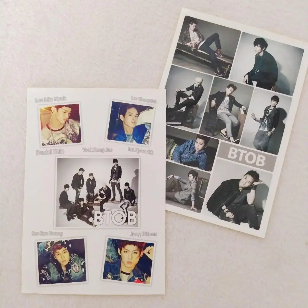 BTOB sticker / Star Goods Classic Stationery Vintage Fancy BTOB Photos