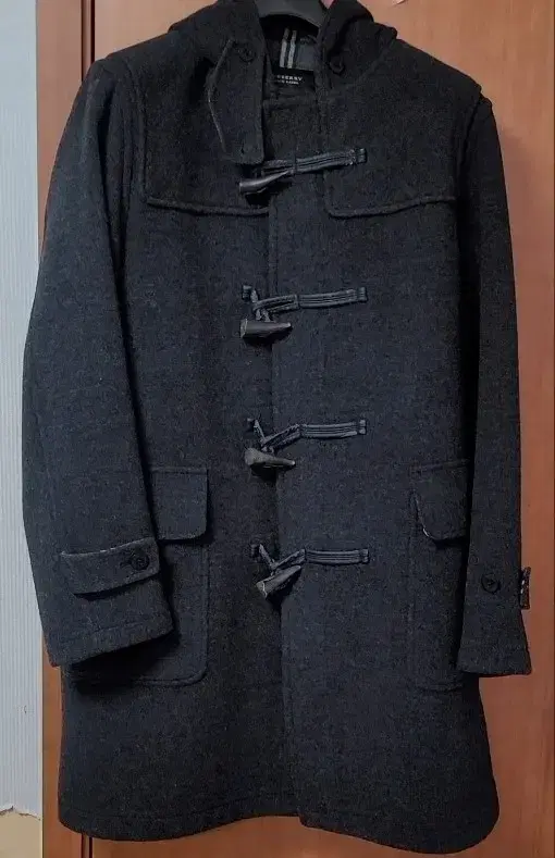 Burberry Black Belle wool coat size M