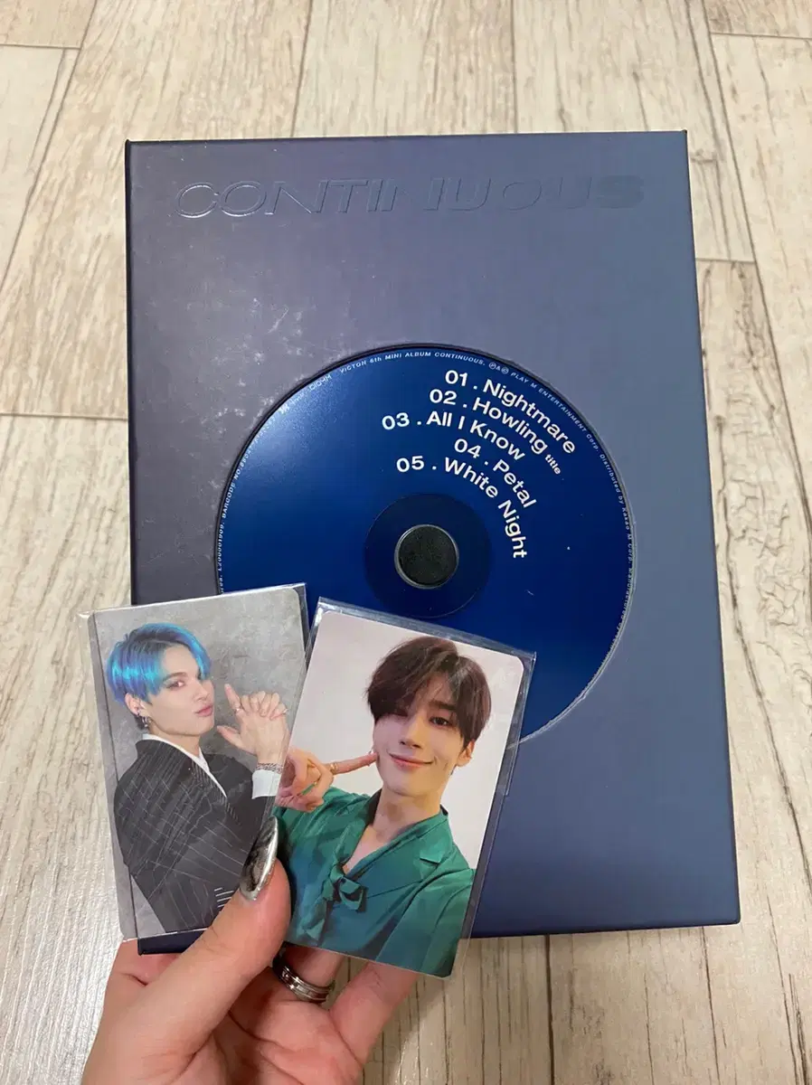 VICTION Mini 6집 Howling AR Sejun photocard Seungwoo