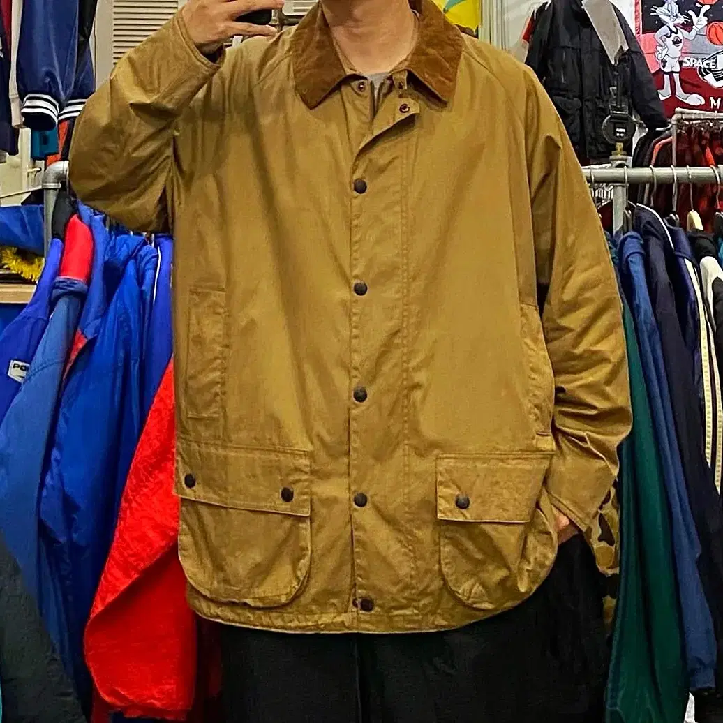 레어 90s USA Barbour 바버자켓