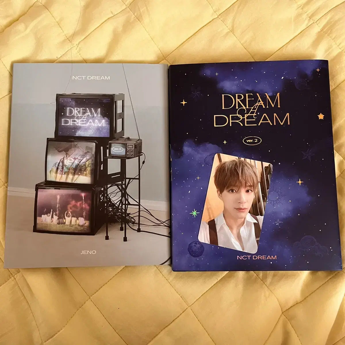 NCT dream photobook 2nd jeno version photocard with wts