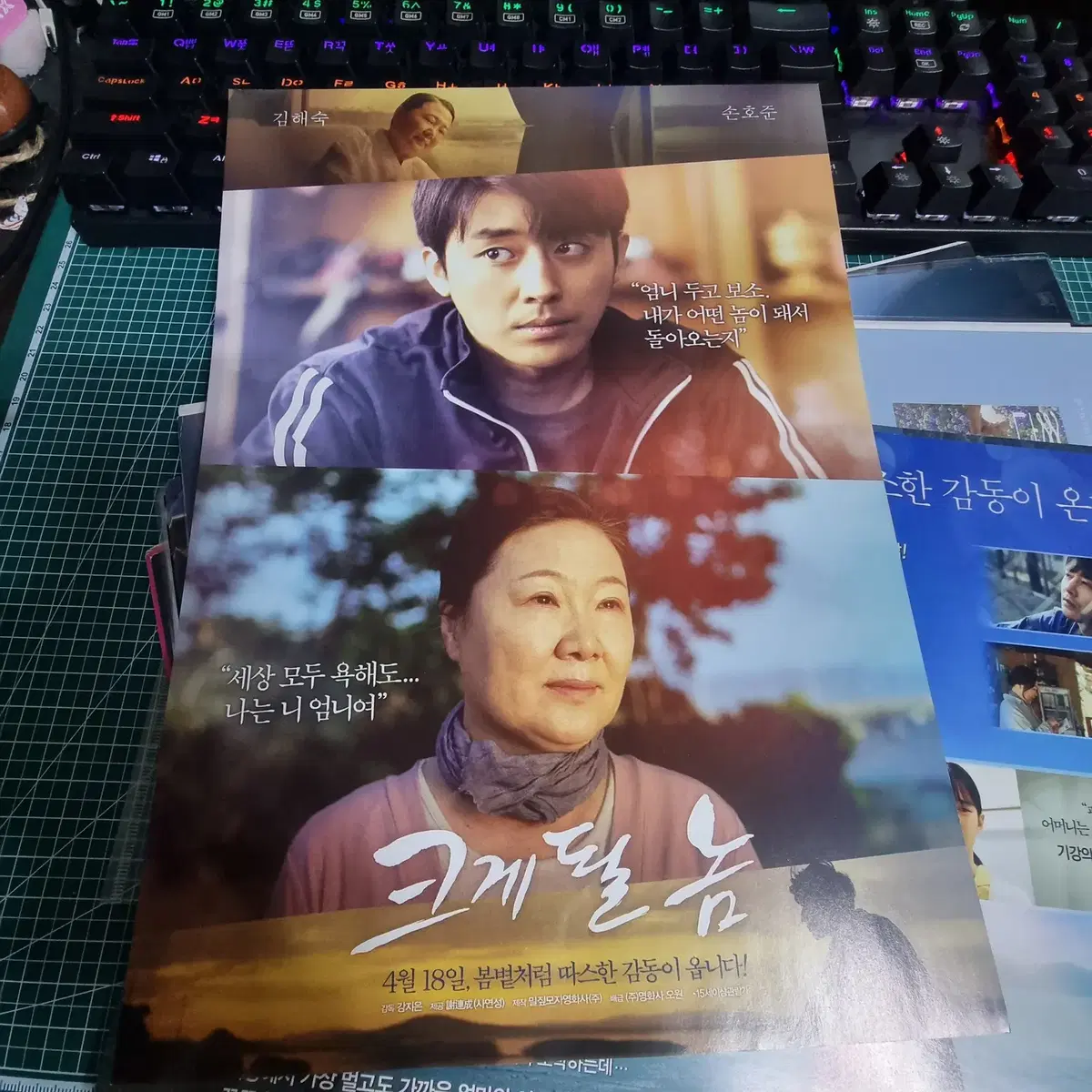 The Big Guy Movie Flyer Sohn Ho-Jun Kim Hye-Sook Movie Poster