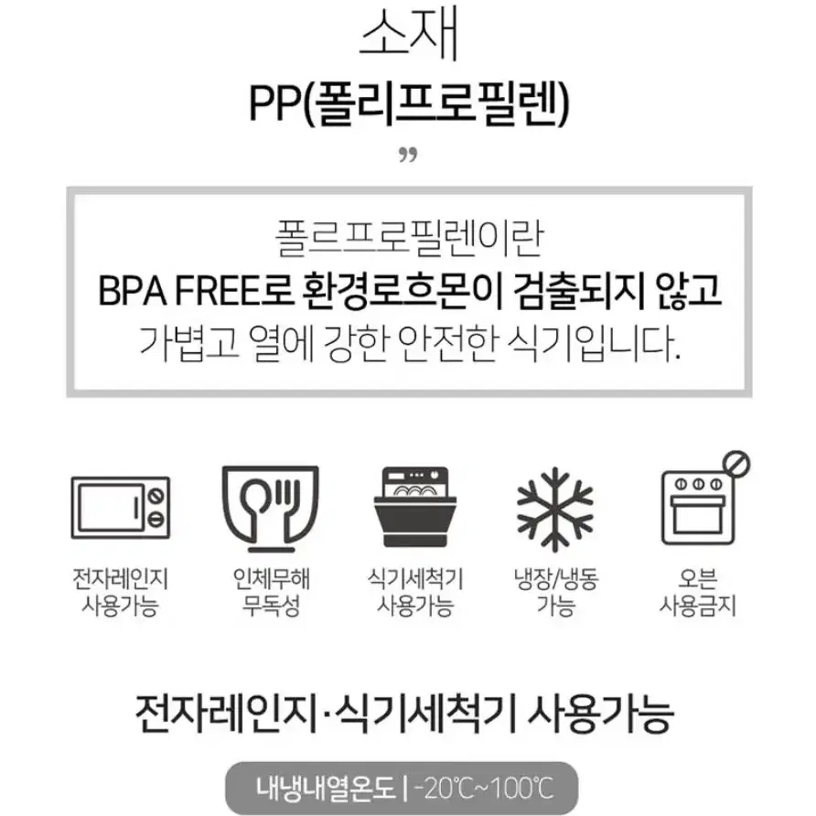 캠핑용 앞접시 손잡이 앞접시 5P 