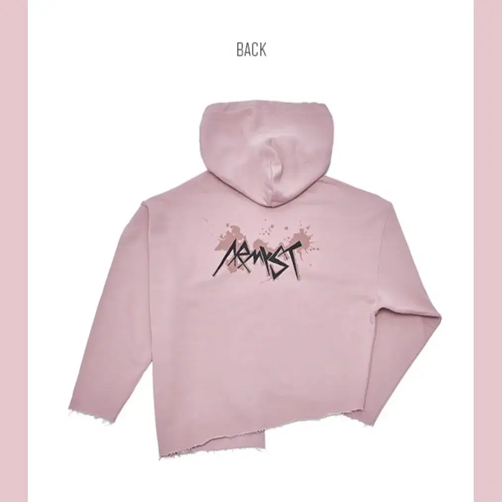 BTS 방탄소년단 정국 JK Zip-Up Hoody 집업 후드 Pink