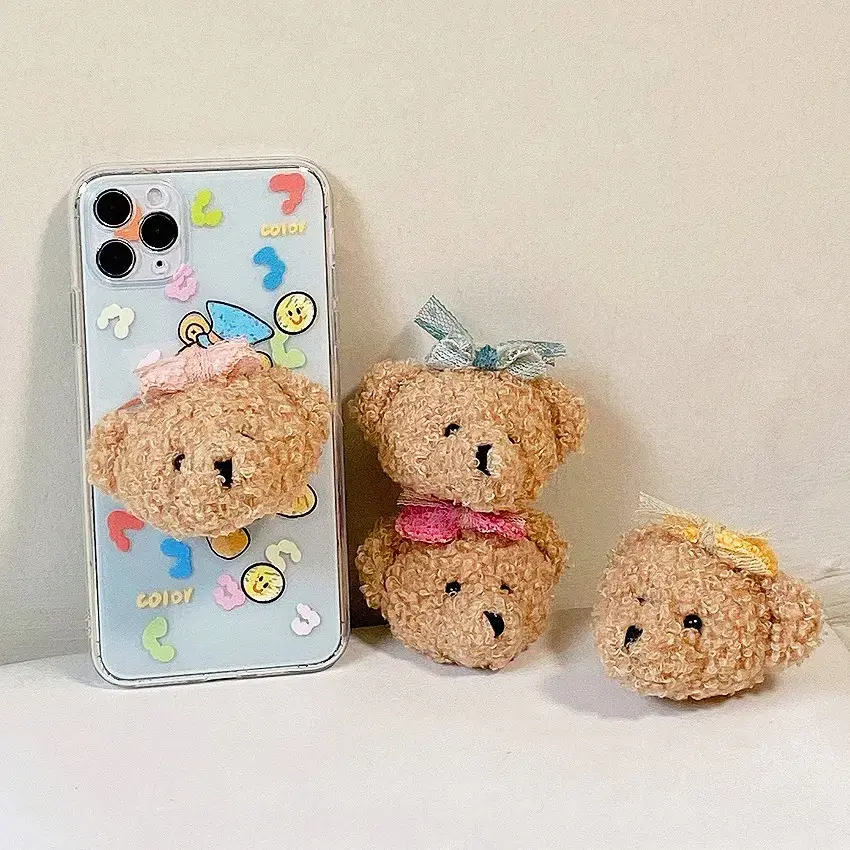 Cute teddy bear grip-tack