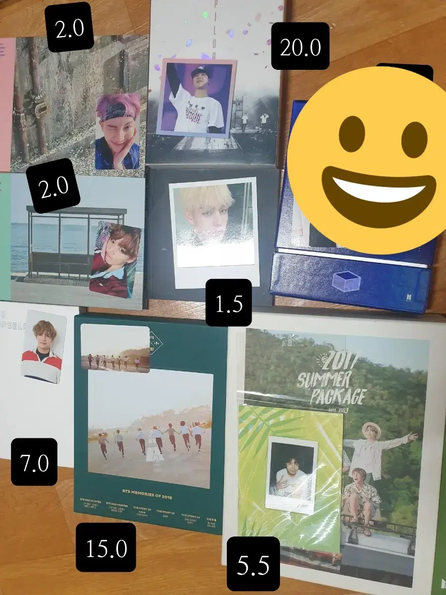 Negotiable, bangtan photocard포카포함 봄날 여름 아미집머스터3 화에필 2016메모리즈