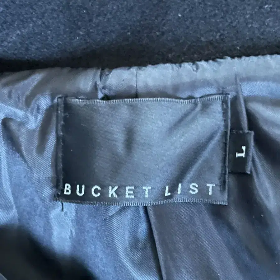 남성 BUCKET LIST 오버핏/벨티드 롱코트 (SIZE L)