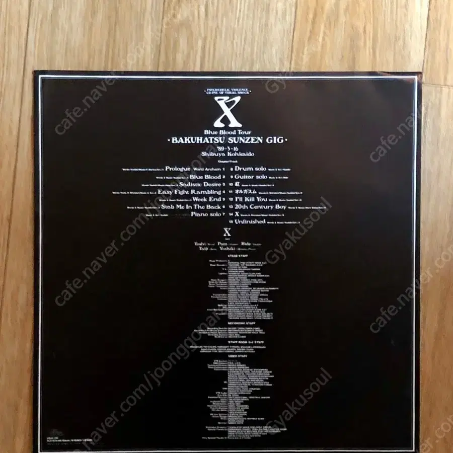 X-Japan (Blue Blood Tour 89) LD