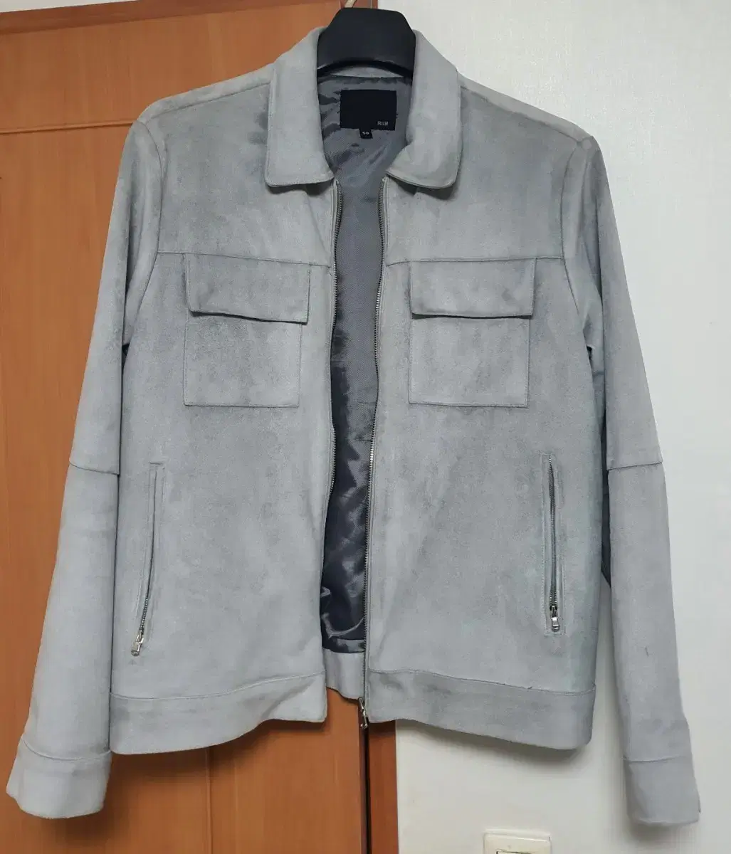 Drugs Homme Suede Tucker Jacket size 50