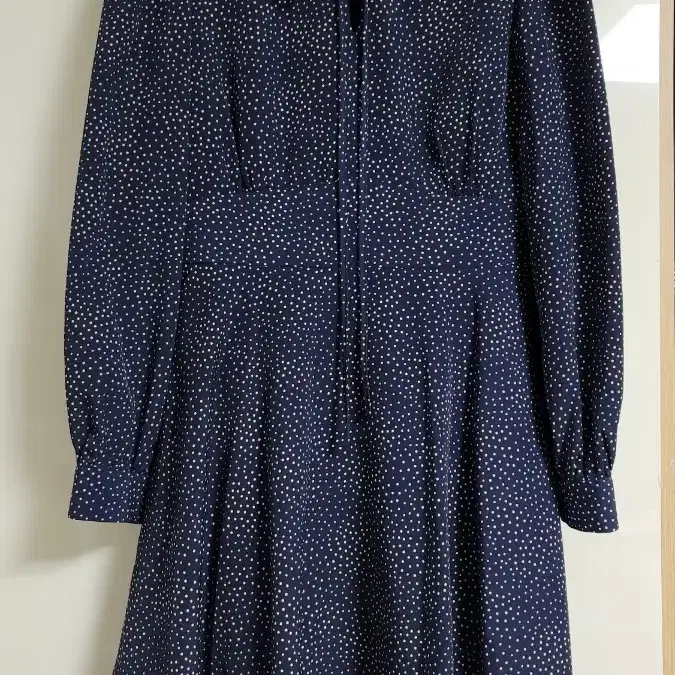 밀크코코아 원피스 Amelie dot navy dress S사이즈