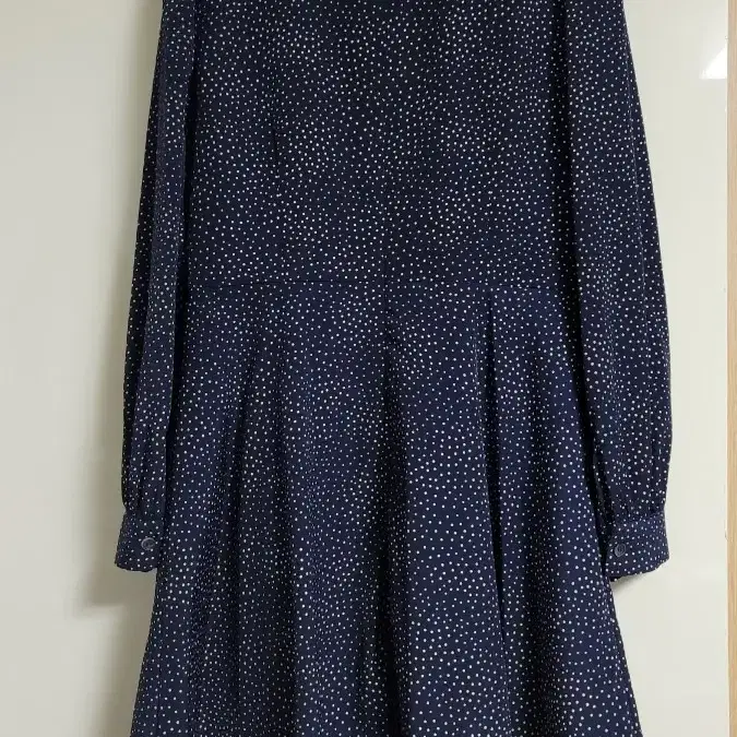 밀크코코아 원피스 Amelie dot navy dress S사이즈