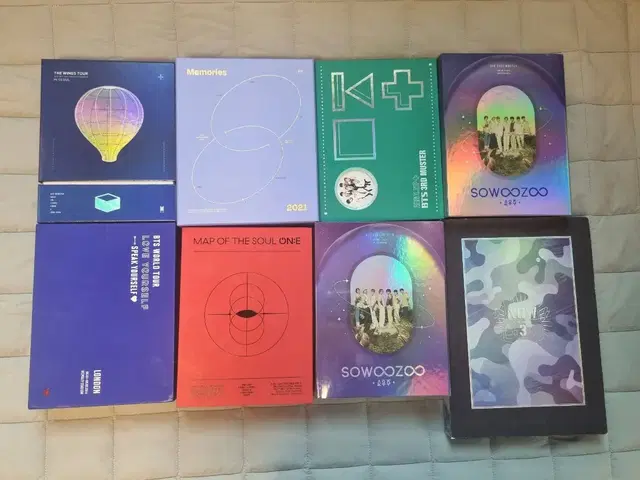 가격 인하)방탄 dvd 개별 유럽화온스화에필나우모리즈윈패