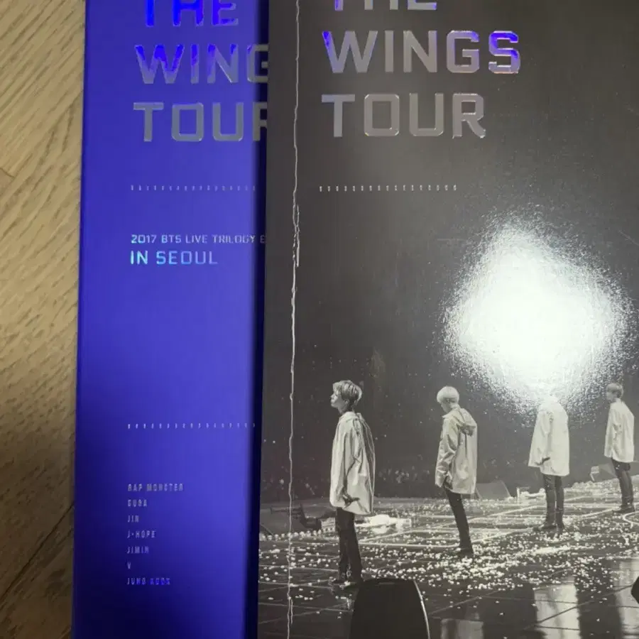 방탄 bts 굿즈 윙즈 dvd 딥디 디비디 뷔 포카 포함 풀박