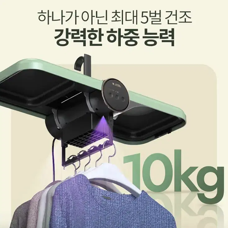 새상품 무배)스위스밀리터리 휴대용 의류 건조기