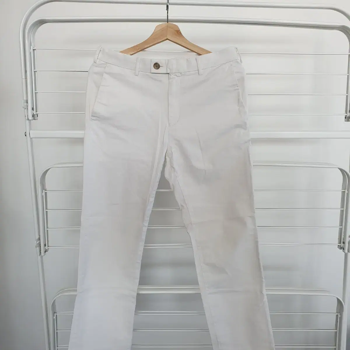 Uniqlo White cotton pants