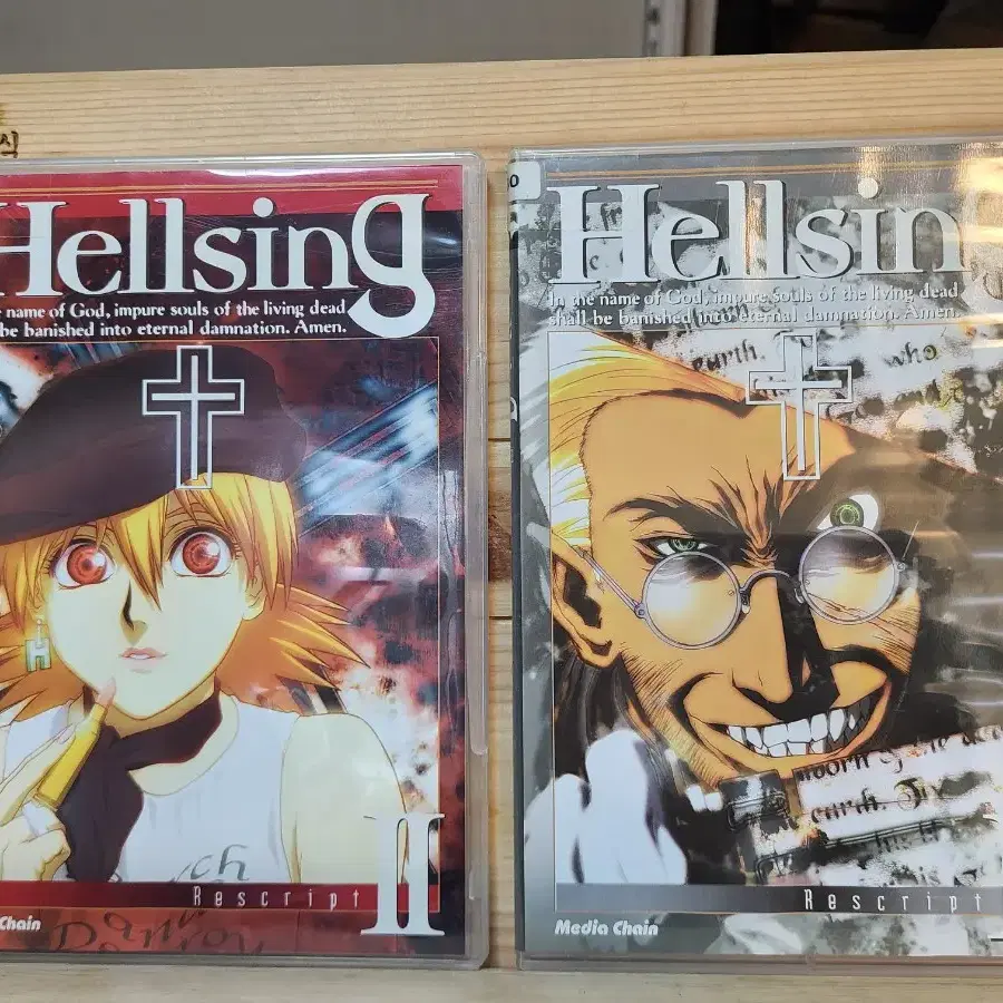 [DVD] 헬싱 HELLSING. vol2,3 두개일괄.낙질