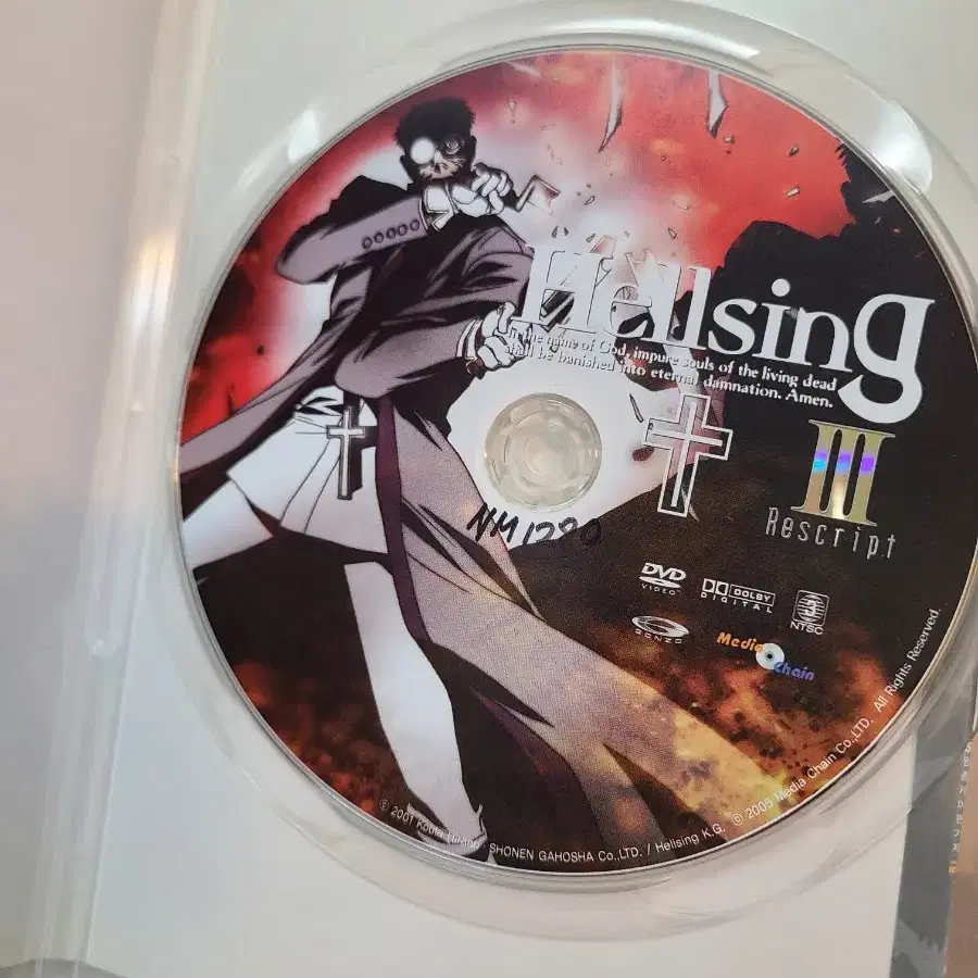 [DVD] 헬싱 HELLSING. vol2,3 두개일괄.낙질