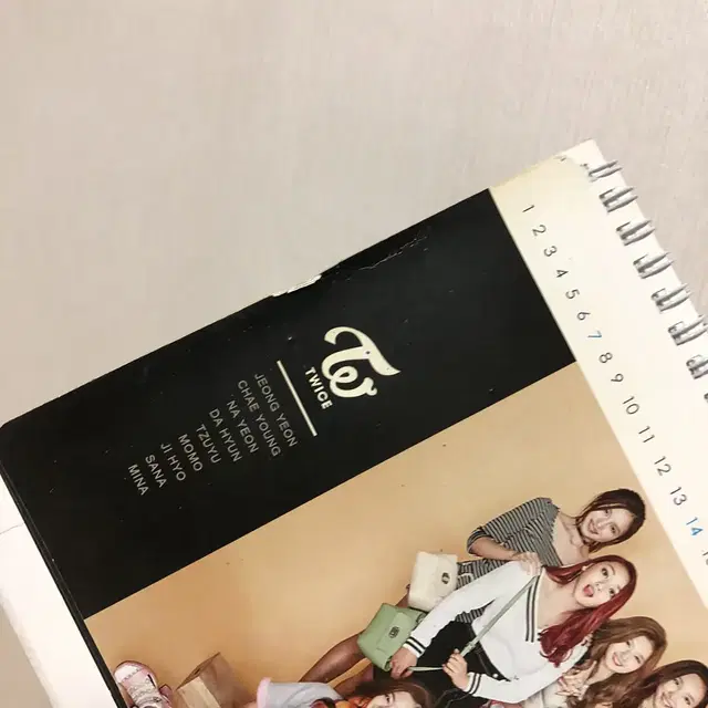 트와이스 달력 2018