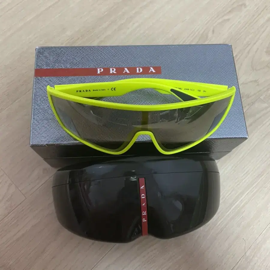 prada neon sunglasses