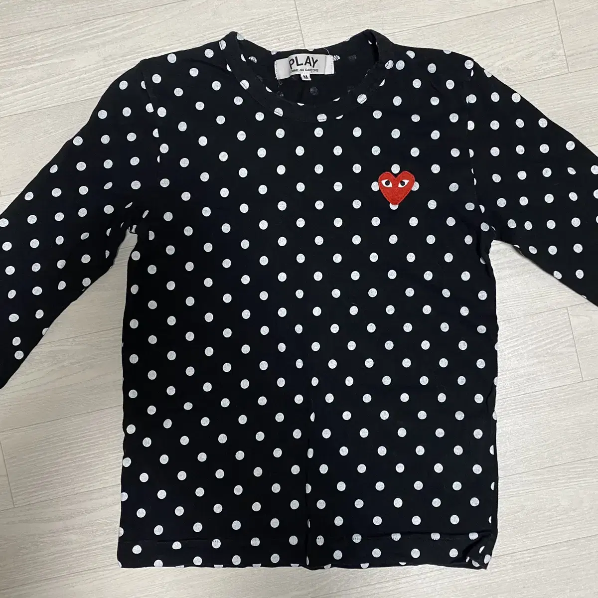 COMME des GARÇONS Dot Long Sleeve Size M Best