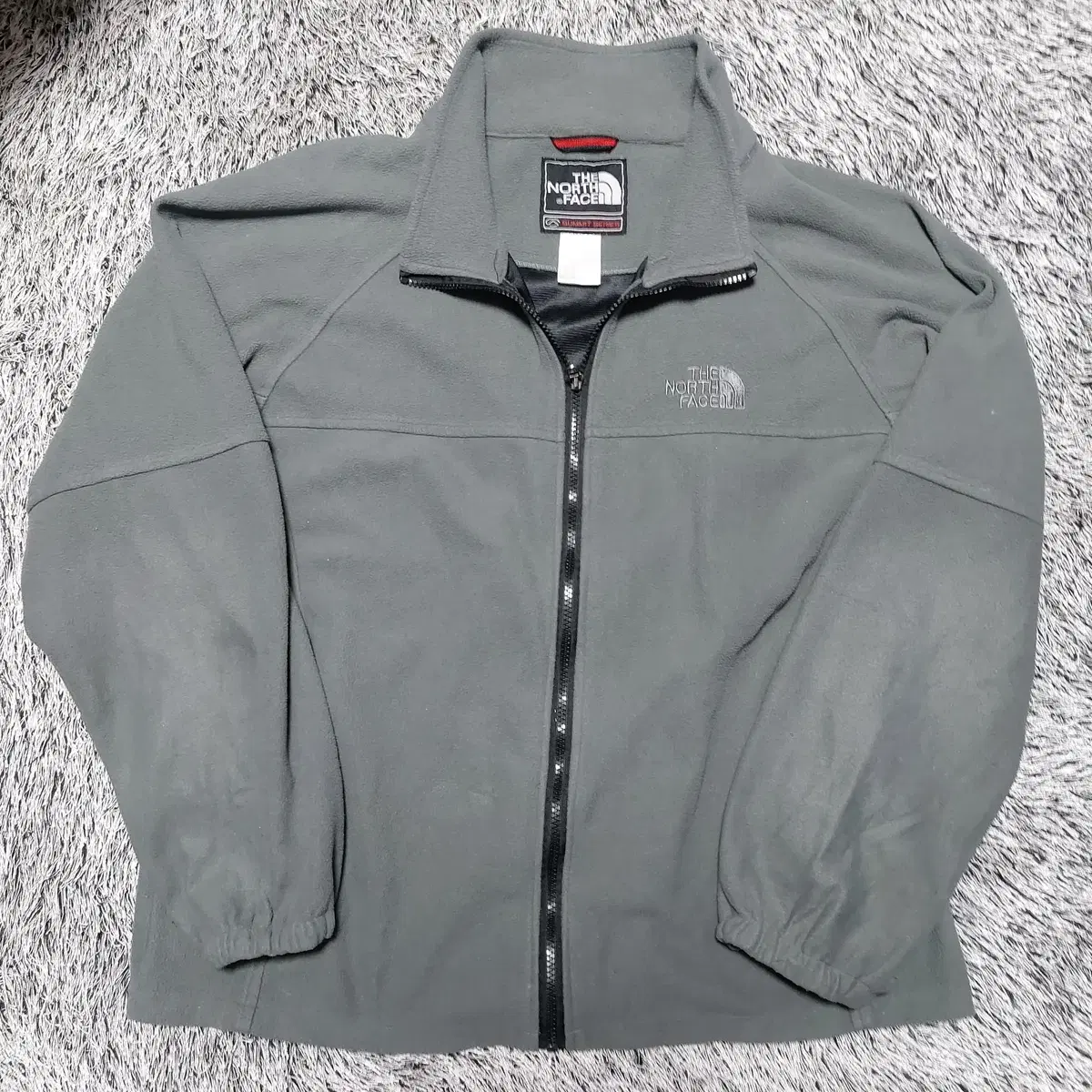 95 The North Face Gray Fleece Zip Up