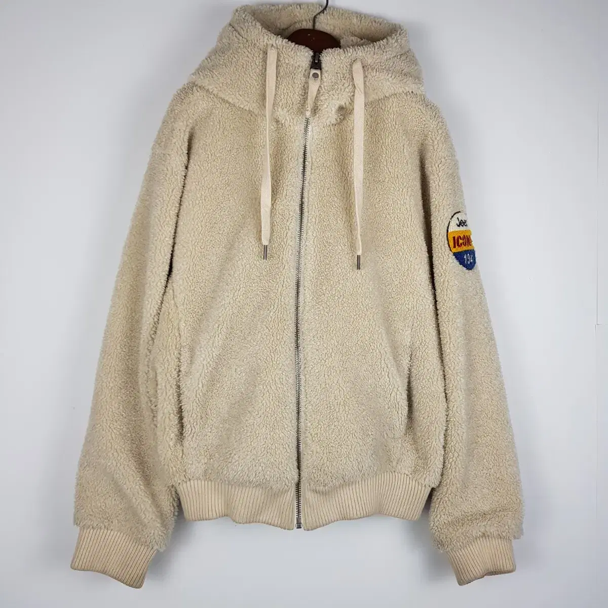 S Jeep Fleece Hood Zip Up