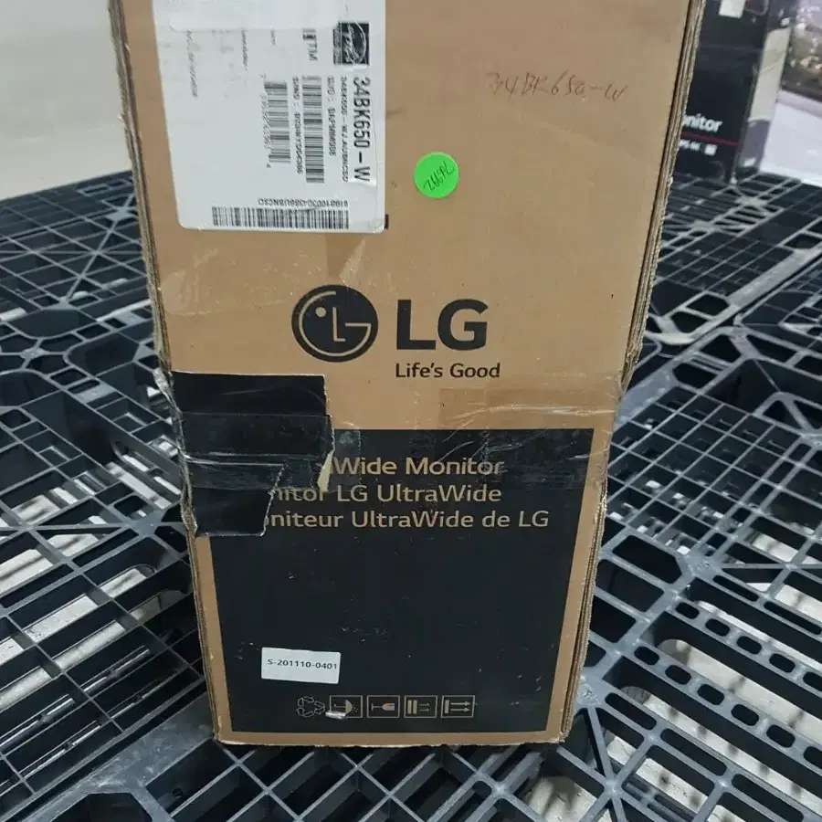 lg 34인치 와이드 모니터 34BK650 해외리퍼 B급