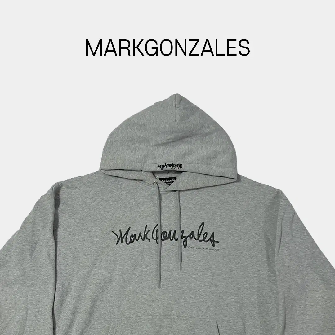 Mark Gonzalez Big Logo Brushed Hoodie BM754