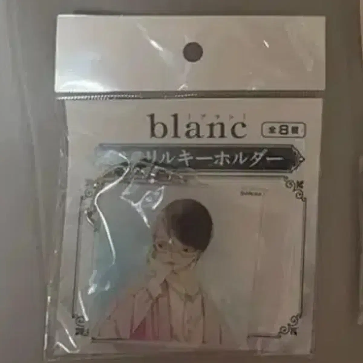 동급생 blanc 쿠지 소분 클리어 파일 아크릴 캔뱃지